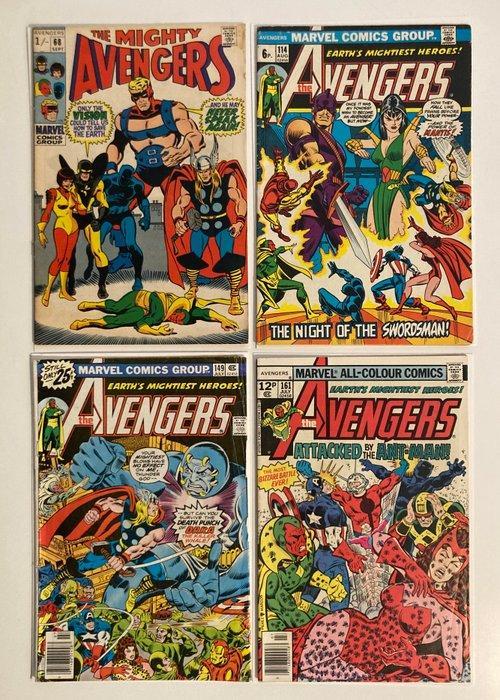 The Avengers #68 #114 #149 #161 - Death of Ultron-6 / 1st, Boeken, Strips | Comics