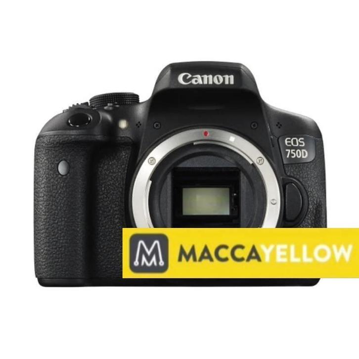 Canon EOS 750D camerabody met garantie, Audio, Tv en Foto, Fotocamera's Digitaal, Spiegelreflex, Zo goed als nieuw, Canon, Ophalen of Verzenden