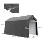 TRUUSK Garage Tent 2,1 x 3,6 x 2,35 m - Opslagtent met UV-be, Verzenden, Nieuw