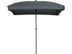 Parasol Rechthoek Grijs 210 x 140 cm Patmos Madison, Tuin en Terras, Verzenden, Zo goed als nieuw