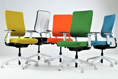 Viasit Drumback bureaustoel wit Diverse kleuren, Huis en Inrichting, Bureaus, Ophalen of Verzenden