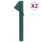 vidaXL Vliesdoek voor planten 2 rollen 70 g/m² 10x1,6 m, Verzenden, Nieuw