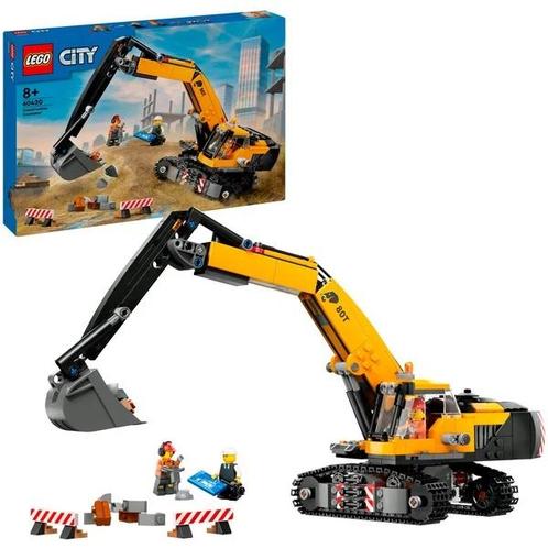 LEGO City 60420 Gele Graafmachine, Kinderen en Baby's, Speelgoed | Duplo en Lego, Nieuw, Verzenden