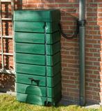 320 liter muur regenton groen Brick, Tuin en Terras, Regentonnen, Nieuw