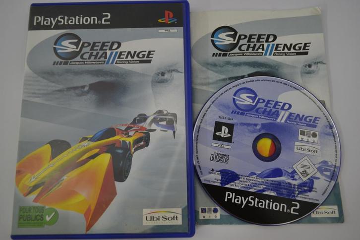 Speed Challenge Jacques Villeneuves Racing Vision (PS2 PAL), Spelcomputers en Games, Games | Sony PlayStation 2, 1 speler, Zo goed als nieuw