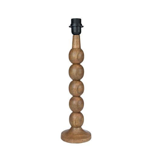 lampvoet bollen mango hout 45cm, Huis en Inrichting, Woonaccessoires | Overige, Verzenden