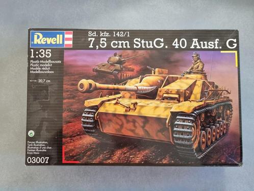Revell 03007 7,5 cm StuG. 40 Ausf. G 1:35, Hobby en Vrije tijd, Modelbouw | Auto's en Voertuigen, Revell, Verzenden