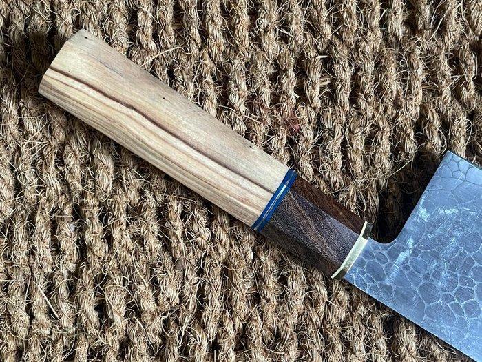 Custom Craft Cleaver Knife - R97 - Tafelmes - Hout, Staal, Antiek en Kunst, Antiek | Keukenbenodigdheden