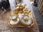 Vieux Paris - Tafelservies (8) - Dore porselein - Tete a