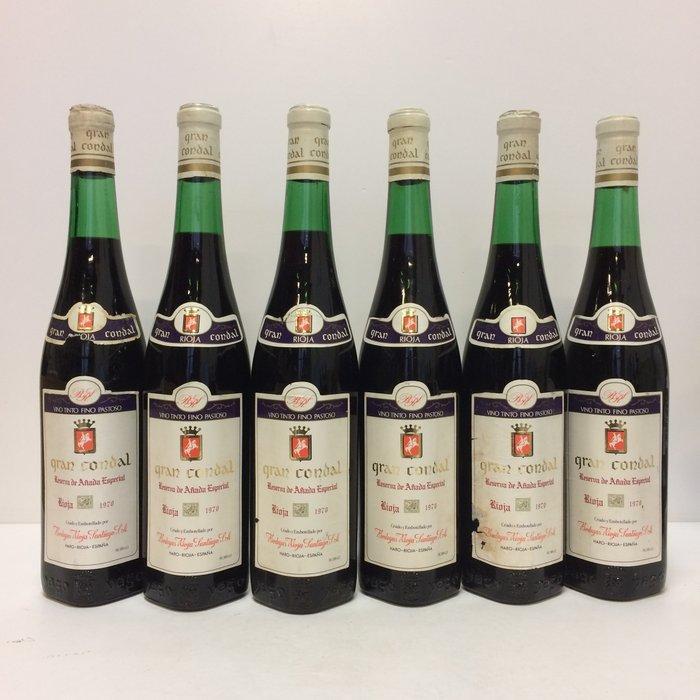 1970 Bodegas Rioja Santiago, Gran Condal Reserva de Añada, Verzamelen, Wijnen