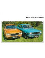 1973 MAZDA RX-3 | 818 BROCHURE NEDERLANDS, Boeken, Auto's | Folders en Tijdschriften, Nieuw, Mazda, Author