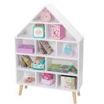 Kinderboekenkast met 5 Niveaus – Speelgoedkast 80×24×116 cm, Verzenden, Nieuw