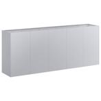 Plantenbak Staal 200x40 - retourdeal - Balkon & Tuin -35%, 100 cm of meer, Nieuw, Ophalen of Verzenden, Metaal
