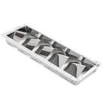 Ventilatierooster Rechthoekig 325x113mm Rvs, Watersport en Boten, Ophalen of Verzenden, Nieuw