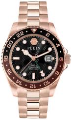 Philipp Plein PWYBA0723 GMT-I Challenger horloge, Nieuw, Overige merken, Staal, Staal