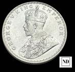 Brits India. George V. 1 Rupee 1920 - India, Postzegels en Munten, Munten | Europa | Niet-Euromunten