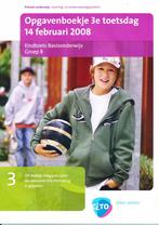 Eindcito groep 8 (2008) 3e toetsdag taal en rekenen, Verzenden, Nieuw
