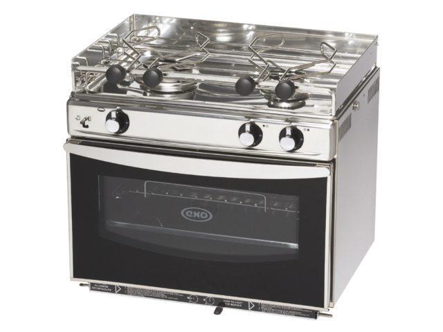 Eno Grand Large kooktoestel met oven - 2 pitten - RVS, Watersport en Boten, Bootonderdelen, Ophalen of Verzenden