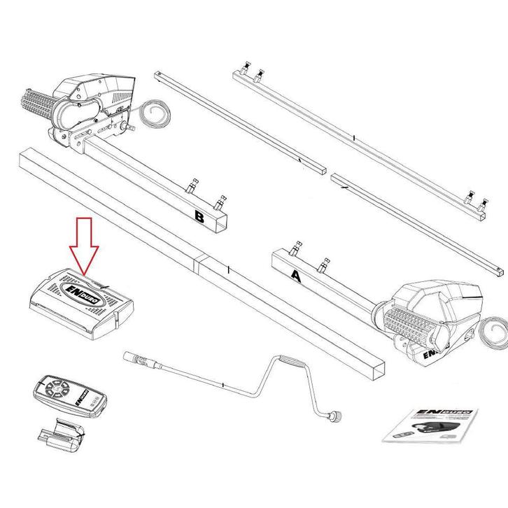 Enduro Electronica besturingskast EM203/EM303(+)/EM313, Doe-het-zelf en Verbouw, Elektra en Kabels, Ophalen of Verzenden
