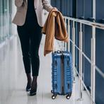 Trolley Reiskofferset / Kofferset Rome - 4-delig - Blauw - A, Verzenden, Nieuw