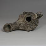 Oud-Grieks, Hellenistisch Aardewerk olielamp (Zonder