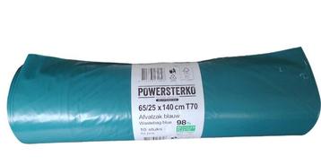 Powersterko afvalzak blauw T70 10 rollen beschikbaar voor biedingen