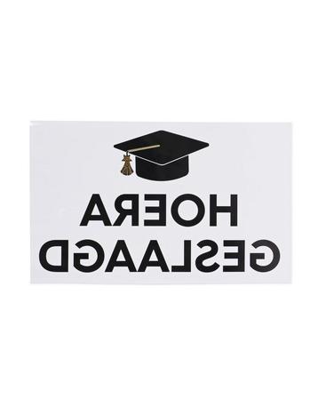 HEMA Raamsticker geslaagd beschikbaar voor biedingen