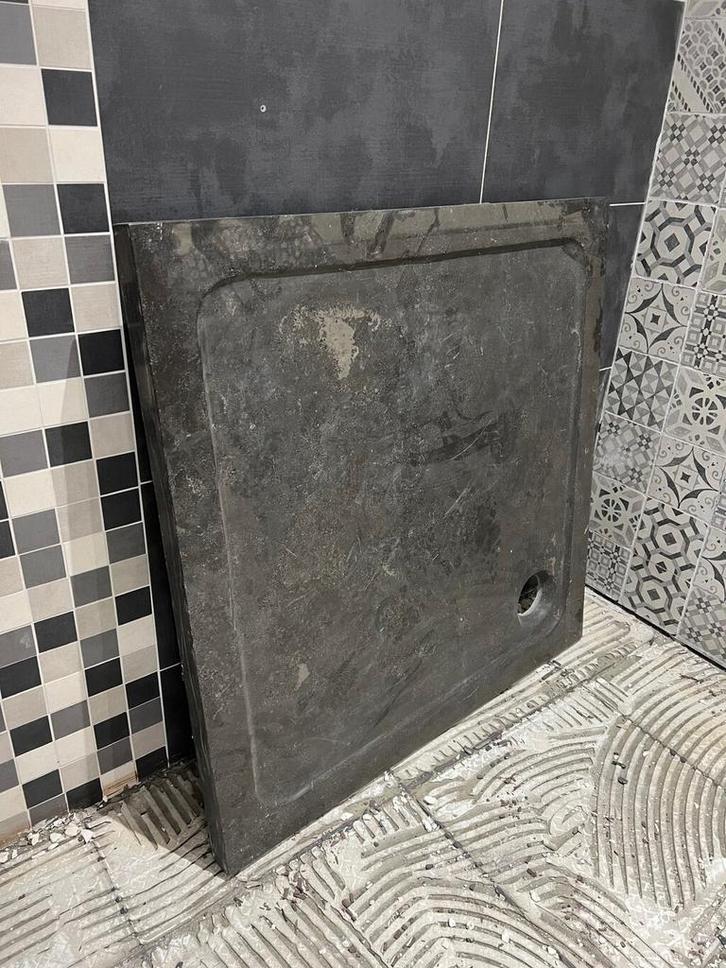 SHOWMODEL Douchebak hardsteen natuursteen vierkant 90x90, Doe-het-zelf en Verbouw, Sanitair, Nieuw, Verzenden