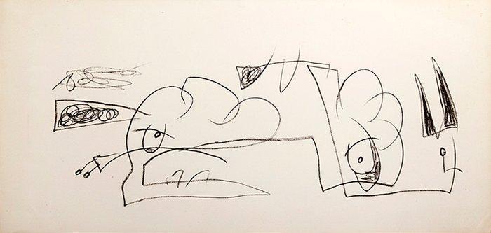 Joan Miro (1893-1983) - Composición, Antiek en Kunst, Antiek | Overige Antiek