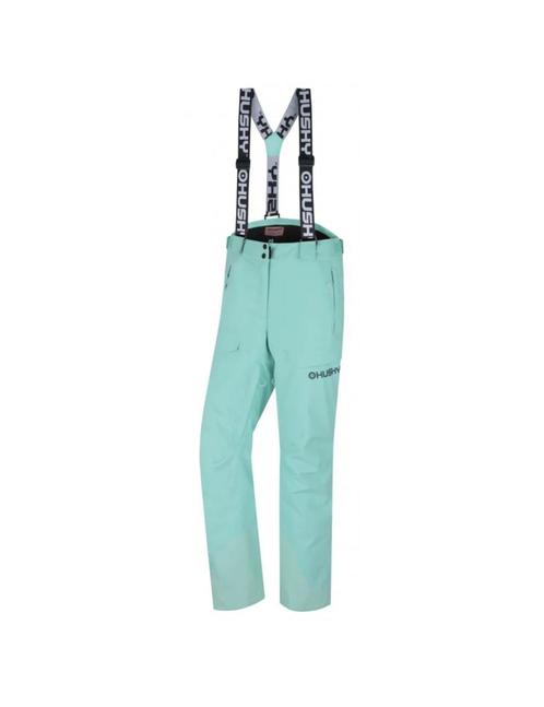 Husky skibroek voor dames Grati L Stretch 20.000 membraan..., Kleding | Dames, Broeken en Pantalons, Groen, Nieuw, Verzenden