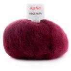Katia Ingenua - 19 bordeauxrood - Mohair Garen, Hobby en Vrije tijd, Breien en Haken, Ophalen of Verzenden, Nieuw