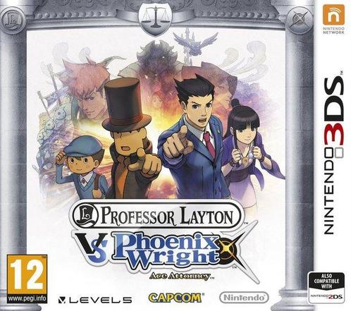 Professor Layton vs. Phoenix Wright - Ace Attorney [Nintendo, Spelcomputers en Games, Games | Nintendo 2DS en 3DS, Zo goed als nieuw
