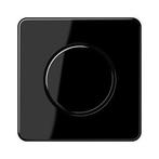 Jung CD500 afdekking voor draaidimmer zwart - CD1540SW, Nieuw, Stopcontact