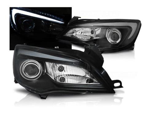 LED Tube koplampen Black geschikt voor Opel Astra J, Auto-onderdelen, Verlichting, Nieuw, Opel, Verzenden
