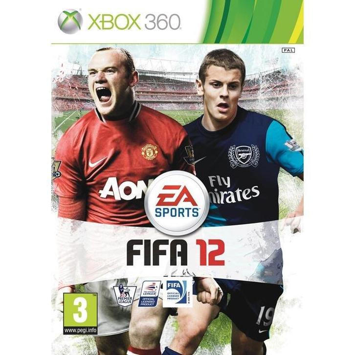 Xbox 360 FIFA 12, Spelcomputers en Games, Games | Xbox 360, Zo goed als nieuw, Verzenden
