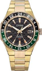 Citizen NB6033-51E Series 8 automatisch GMT horloge, Staal, Staal, Verzenden, Nieuw