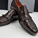 Santoni - Loafers - Maat: UK 7, Nieuw