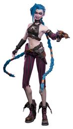 Jinx 1:6 Scale Figure - Hot Toys - Arcane, Ophalen of Verzenden, Nieuw