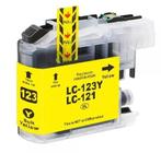 Brother MFC-J6720DW inktcartridges LC-123 Yellow huismerk, Nieuw, Verzenden