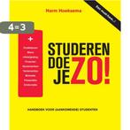Studeren doe je zo! 9789038923802 Harm Hoeksema, Verzenden, Gelezen, Harm Hoeksema