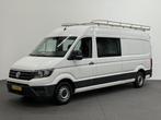 Volkswagen Crafter 35 2.0 TDI L4H3 Dubbele Cabine Automaat, Auto's, Automaat, Stof, Gebruikt, Volkswagen