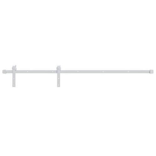 Schuifdeur Systeem 200cm Wit Staal - Tweedekansje!, Doe-het-zelf en Verbouw, Deuren en Horren, Schuifdeur, Nieuw, Metaal, Overige typen