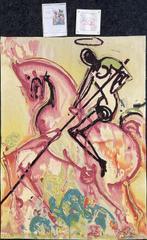 Wanddecoratie - Saint Georges - China - Tapisserie, Huis en Inrichting, Nieuw