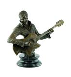 D. Wight - sculptuur, Elvis Presley with Guitar - 29 kg - 58, Antiek en Kunst