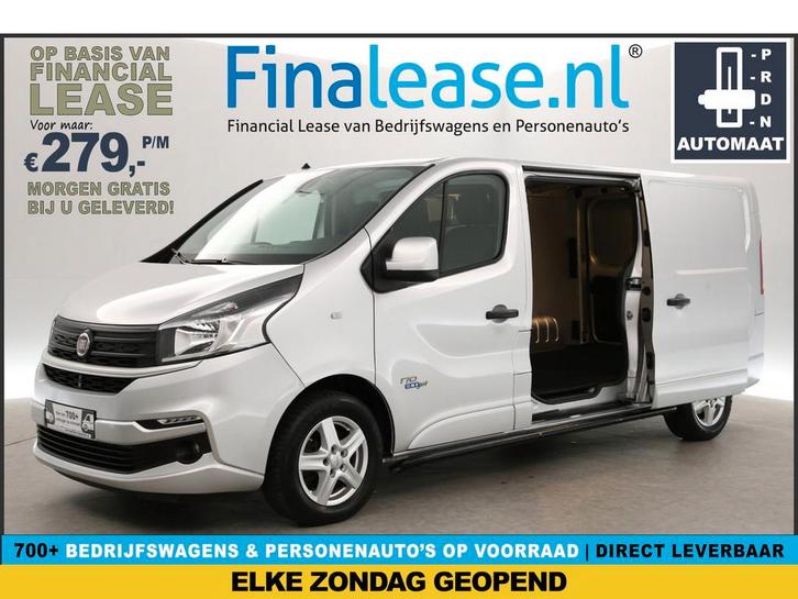 Fiat Talento 2.0 MultiJet 170PK L2H1 SX Automaat Airco Cam, Auto's, Bestelauto's, Lease, Automaat, Diesel, Fiat, Zilver of Grijs