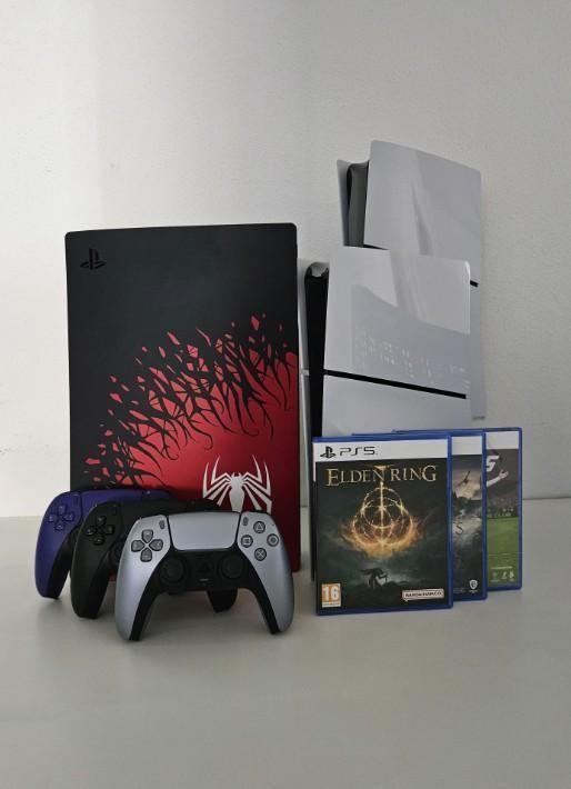 Refurbished PS5 Console. Controllers en games naar keuze., Spelcomputers en Games, Spelcomputers | Sony PlayStation 5, Zo goed als nieuw