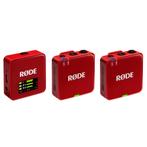 RØDE Wireless Go Gen 3 Red draadloze dasspeldmicrofoon, Muziek en Instrumenten, Microfoons, Verzenden, Nieuw