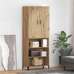 vidaXL Highboard Artisan Eiken 69,5 x 34 x 180 cm Bewerkt, Minder dan 50 cm, Verzenden, Nieuw, Minder dan 100 cm