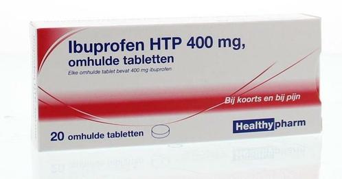 Ibuprofen HTP 400 mg - 20 omhulde tabletten, Diversen, Verpleegmiddelen, Nieuw, Verzenden