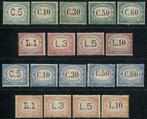 San Marino 1897/1925 - Eerste en derde uitgifte, Postzegels en Munten, Postzegels | Europa | Italië, Gestempeld
